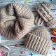 Order Cap Mittens LIC 'Set of knitted accessories'. Knitting for kids and moms. Livemaster. . Mittens Фото №3