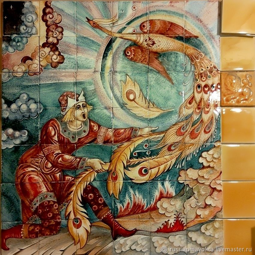 панно жар птица