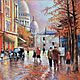 Площадь Тертр , Монмарт, Картины, Москва,  Фото №1