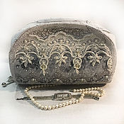Свадебный салон handmade. Livemaster - original item Handbag for jewelry storage. Monochrome.. Handmade.