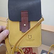 Сумки и аксессуары handmade. Livemaster - original item Bag-tablet: Leather bag for every day. Handmade.