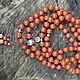 Order Rosary with red jasper video !Buddhism Mala of 8mm premium stones. Jewerly for Happiness. Livemaster. . Rosary Фото №3