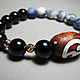 Bracelet with sodalite, agate and Ji Yin and Yang. Bead bracelet. Beautiful gifts for the good people (Alura-lights). My Livemaster. Фото №5