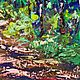 Order Oil painting forest path 'is a Fabulous journey'. Russian Oil Paintings. Livemaster. . Pictures Фото №3