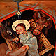 Icono de madera ' Navidad de Cristo'. Icons. ikon-art. Ярмарка Мастеров.  Фото №6