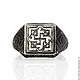Печатка - перстень Валькирия. Славянские обереги. (KU&KU). Перстень. KU&KU Jewelry (Ку-энд-Ку) (ku-and-ku). Интернет-магазин Ярмарка Мастеров.  Фото №2