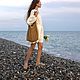 Авоська рыжая замша сумка пакет мешок Шоппер. Сумка-мешок. Bags by Katerina Klestova (kklestova). Интернет-магазин Ярмарка Мастеров.  Фото №2