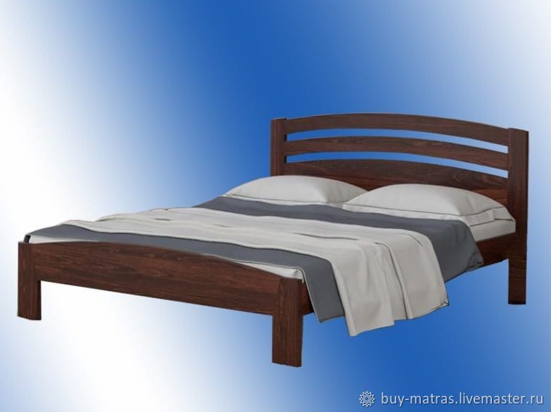 Кровать двуспальная из бука