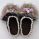 Cat felted Slippers 'As at our cat the fur coat is very good!'. Slippers. wool gifts. My Livemaster. Фото №5