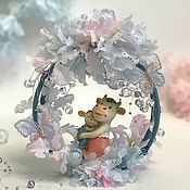 Интерьерная композиция «Розовые мечты» Бонсай