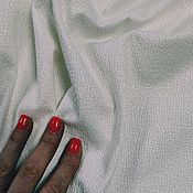 Материалы для творчества handmade. Livemaster - original item Fabric: Costume textured cotton white. Handmade.