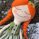 Веснянка. Игровая текстильная кукла. Портретная кукла. Кондаурова Светлана - ЛОСКУТОК (loskutoc). Интернет-магазин Ярмарка Мастеров.  Фото №2
