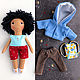 Игровая текстильная кукла-мальчик. Куклы и пупсы. Кукольный магазин Katrinka_Dolls. Ярмарка Мастеров.  Фото №10