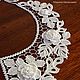 Воротник накладной вязанный "Венеция". Воротнички. Марина Незамаева / lace magic. Ярмарка Мастеров.  Фото №4