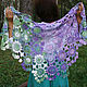 Shawls For Women with Tassels Scarf for Women Crochet Shawl Wrap Stole, Shawls, Ekaterinburg,  Фото №1