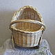 Order Doll stroller wicker. Elena Shitova - basket weaving. Livemaster. . Doll furniture Фото №3
