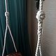Качели в дом. Качели. Шнур и Узел. Ярмарка Мастеров.  Фото №4