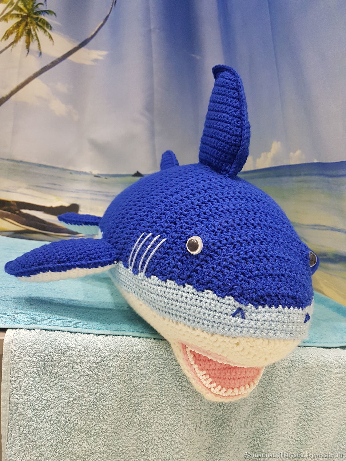 Дружелюбная акула, Мягкие игрушки, Самара,  Фото №1