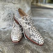 Обувь ручной работы handmade. Livemaster - original item Shoes from Python. Handmade.