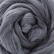 Материалы для творчества handmade. Livemaster - original item New! Fine merino wool. Steel. 50 gr. TKF. Felting. Handmade.