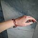 Медный браслет wire wrap. Браслет-манжета. Selena Di украшения wire wrap. Интернет-магазин Ярмарка Мастеров.  Фото №2