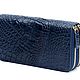 Клатч из кожи крокодила на двух молниях IMA0002VC35G. Клатчи. CrocShop товары из экзотической кожи. Интернет-магазин Ярмарка Мастеров.  Фото №2