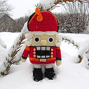 Куклы и игрушки handmade. Livemaster - original item Amigurumi dolls and toys: Nutcracker Christmas crochet toy. Handmade.