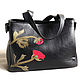 Leather bag 'rose'. Classic Bag. Marina Speranskaya handbag. Online shopping on My Livemaster.  Фото №2