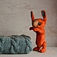 Tangerine Rabbit. Stuffed Toys. 7cvetik70. Online shopping on My Livemaster.  Фото №2