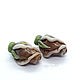 Lampwork beads rose buds chocolate. Beads1. Ata-glass. Online shopping on My Livemaster.  Фото №2