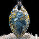 Orgonite, orgonite pendant with kyanite and quartz, Doll amulet, Chelyabinsk,  Фото №1