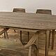 В наличии - Стол обеденный из массива дуба Armonia (1600 мм). Столы. Стол заказов мебели из дуба MOS-OAK. Ярмарка Мастеров.  Фото №6
