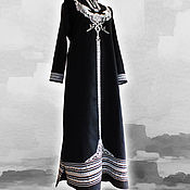 Русский стиль handmade. Livemaster - original item Linen dress MAGURA Perunitsa. Handmade.
