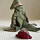 Крокодил. Интерьерная кукла. Erica-handmade. Ярмарка Мастеров.  Фото №4
