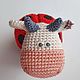 Master class Knitted toy 'Ladybug'. Knitting patterns. GALAtoys. My Livemaster. Фото №6