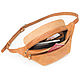 Leather bag on the belt 'Camille' (sand crazy). Waist Bag. Russian leather Guild. Online shopping on My Livemaster.  Фото №2