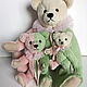 The three bears -circus family Marshmallows. Stuffed Toys. Vershybears (vershybears). My Livemaster. Фото №6