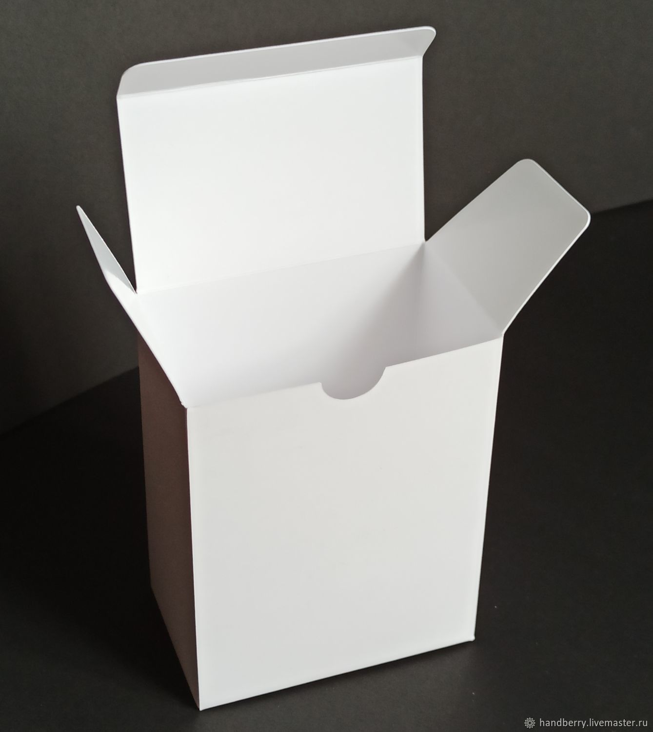 Белая коробка для фото