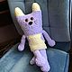 Вязанный котик-подушка. Амигуруми куклы и игрушки. JuStore. Интернет-магазин Ярмарка Мастеров.  Фото №2
