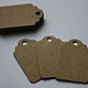 Mini tag from Kraft cardboard. Labels. Igramus (igramus). My Livemaster. Фото №4