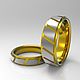 Titanium rings with gold anodizing. Rings. asgdesign. My Livemaster. Фото №4