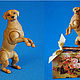  Золотистый Ретривер. Шарнирная кукла. OLegra dolls. Интернет-магазин Ярмарка Мастеров.  Фото №2