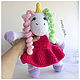 Unicorn. Stuffed Toys. Alina. My Livemaster. Фото №4