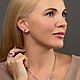 Заказать Серебряная подвеска Stamp red. GEORY jewelry (GEORY). Ярмарка Мастеров. . Подвеска Фото №3