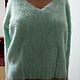 Order Jumper mint. LUXURIOUS ANGORA. Livemaster. . Jumpers Фото №3