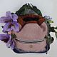 Order Backpack felted 'Lilac bouquet'. wool gifts. Livemaster. . Classic Bag Фото №3