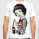 Футболка хлопковая "Белоснежка". T-shirts. Dreamshirts. Online shopping on My Livemaster.  Фото №2