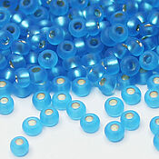 Материалы для творчества handmade. Livemaster - original item Czech beads 10/0 Blue matte 10 g 67030 Preciosa. Handmade.