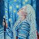 Заказать Картина масляной пастелью "Вдохновение воительницы". Yulia-luana-art. Ярмарка Мастеров. . Картины Фото №3