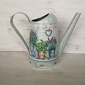 Цветы и флористика handmade. Livemaster - original item heads: Watering can for watering flowers in Provence style. Handmade.